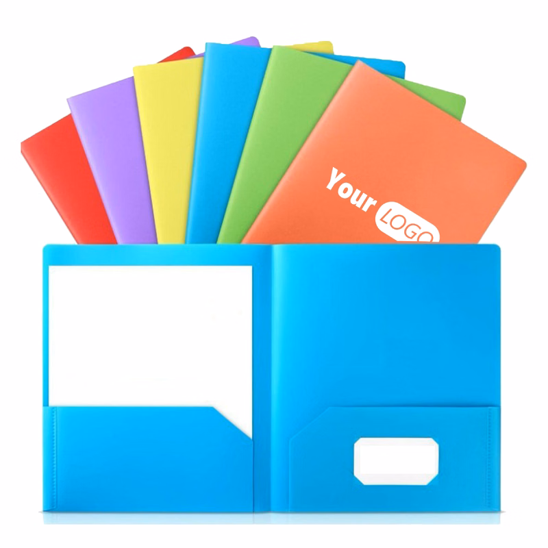 Plastic Document Folder with Pockets
