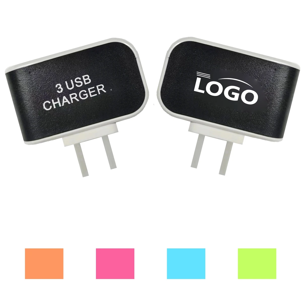 3 Hole USB Charger Plug 1