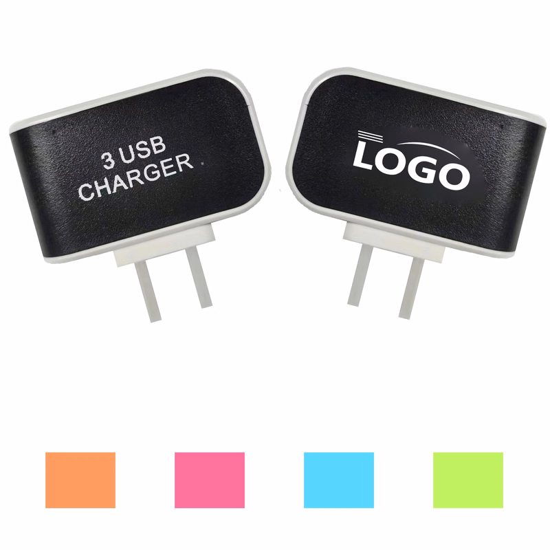 3 Hole USB Charger Plug