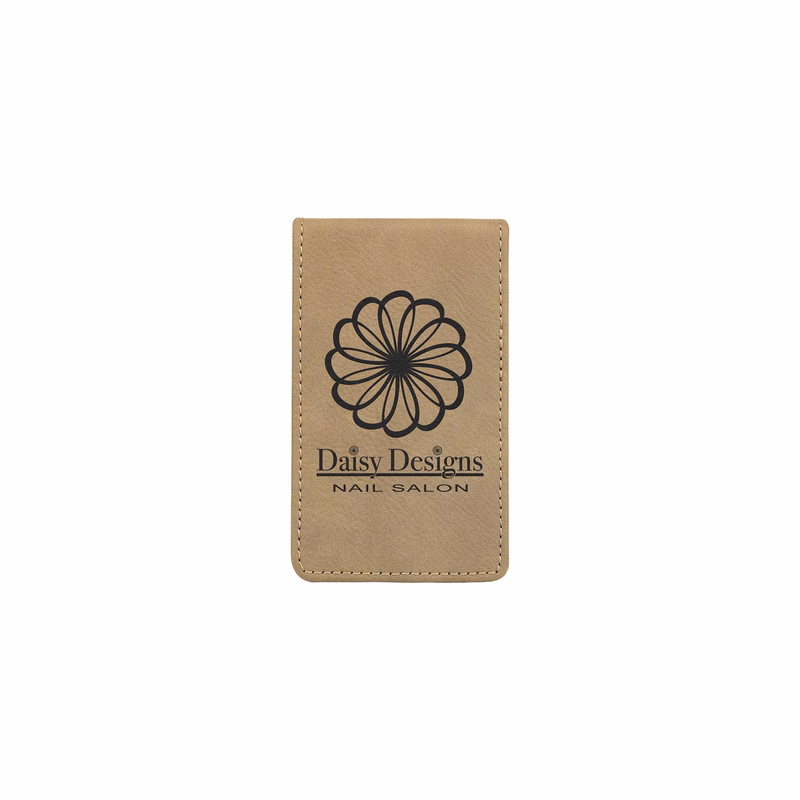 Light Brown Leatherette Manicure Set