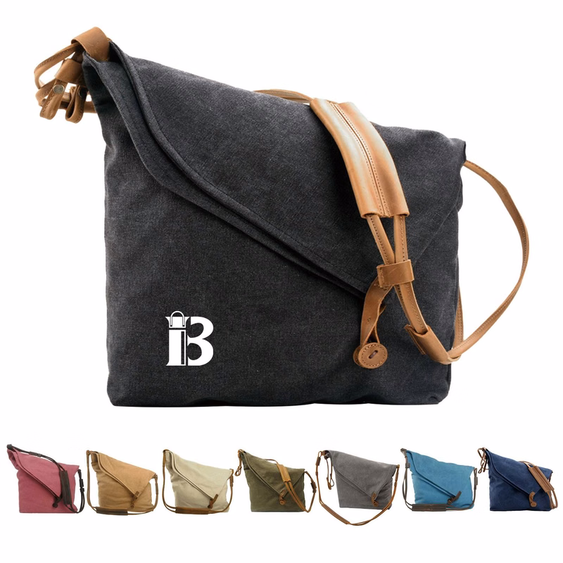 Canvas Crossbody Bag for Women
