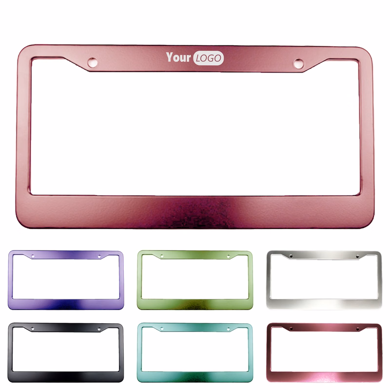 Aluminum Vibrant Custom Plate Frame