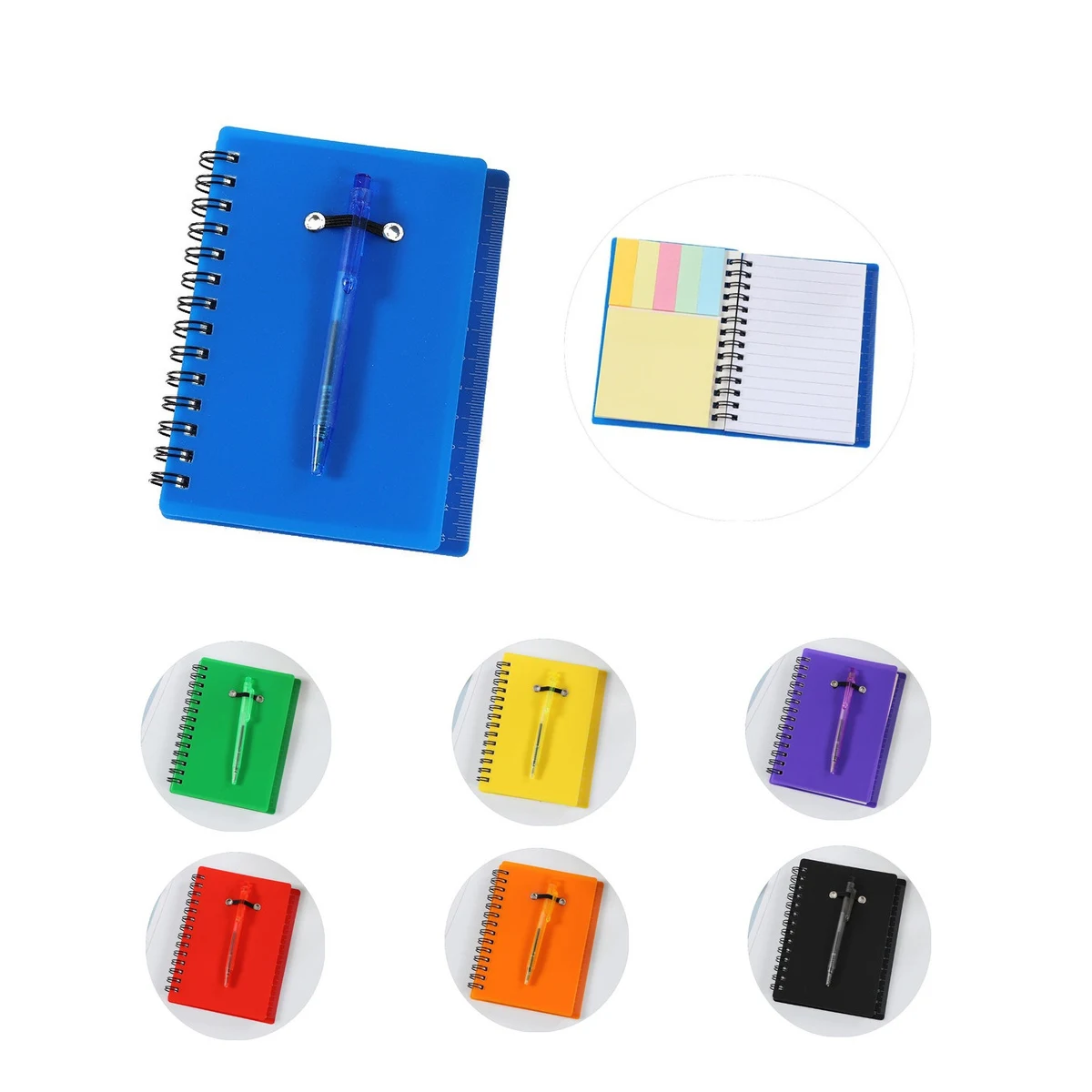 Spiral Ruled Notebook With Pen 1