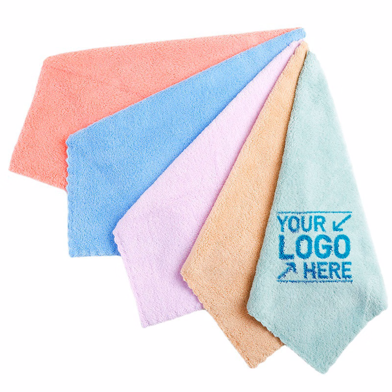 Custom Embroid Square Towel