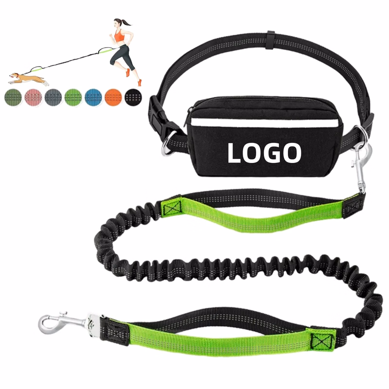 Multi-Functional Retractable Hands-Free Leash Waist Bag