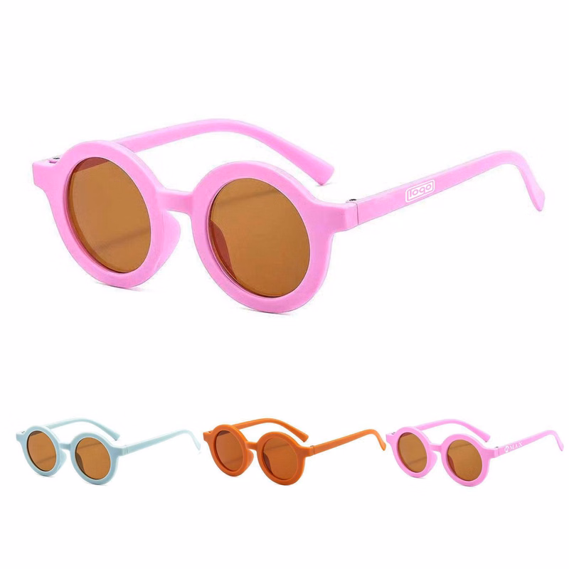 Retro Round Frame UV Protection Sunglasses for Kids