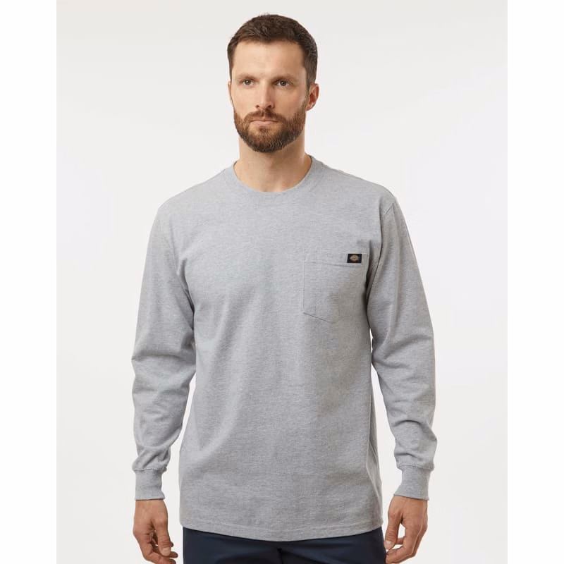 Dickies Men's Traditional Heavyweight Long Sleeve T-Shirt - WL50