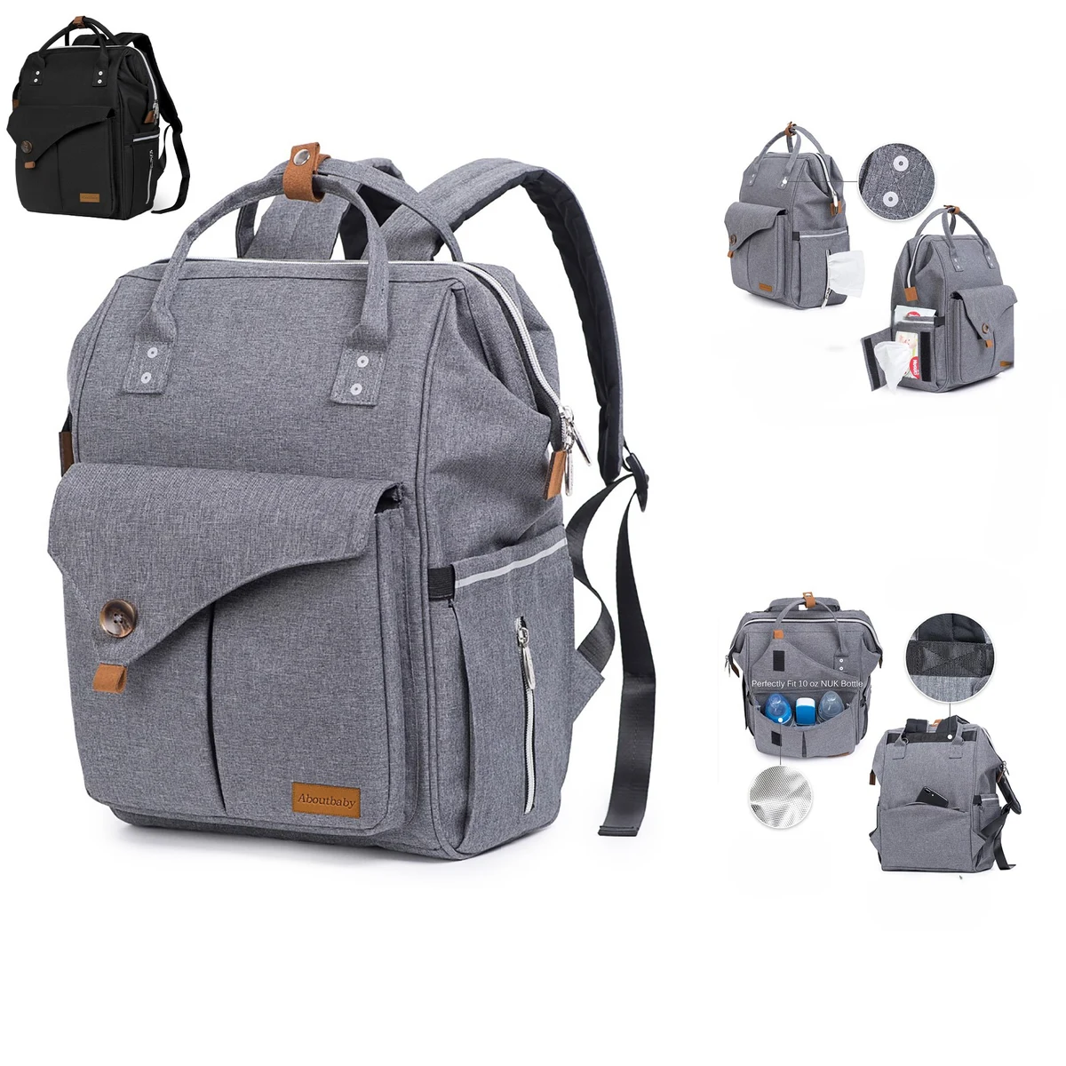 Versatile Diaper Bag Backpack 1