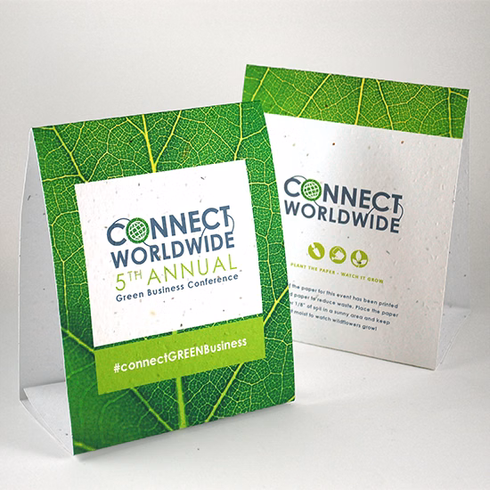 Seed Paper Tent Cards