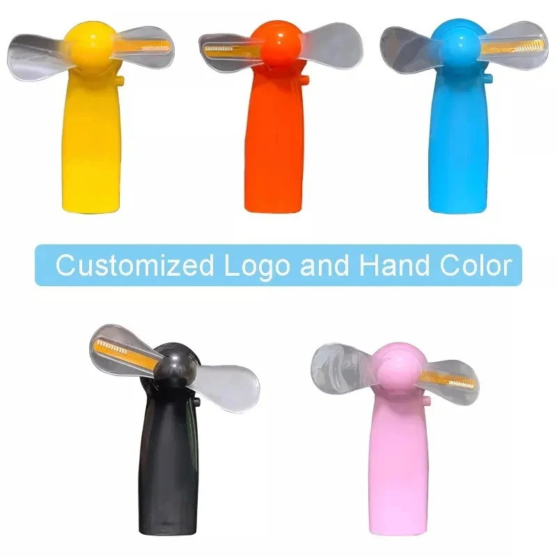 Custom LED Promotional Light Up Mini Fan 1