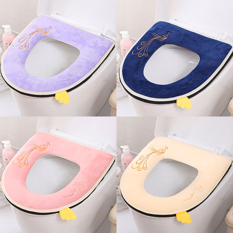 Winter Soft Toilet Seat Cushion
