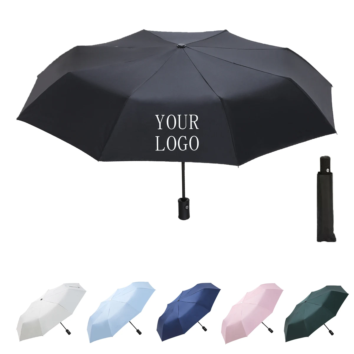 MOQ 20 PCS Automatic Folding Umbrella 1