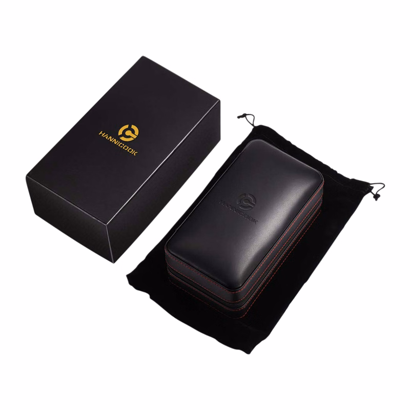 6-Cigar Leather Case