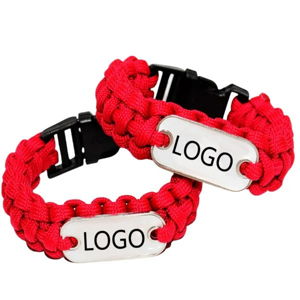 Survival Bracelet W/ Name Tags 1