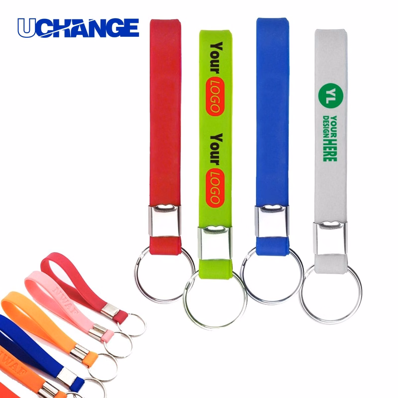 Silicone Wristband Keychain