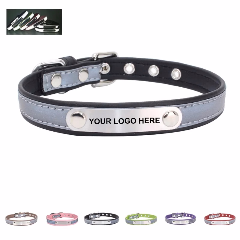 Dog Collar Engraved Id Name Tag
