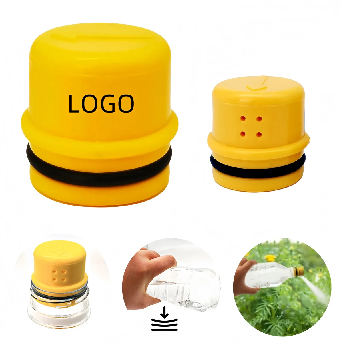 Plastic Bottle Cap Sprinkler 1
