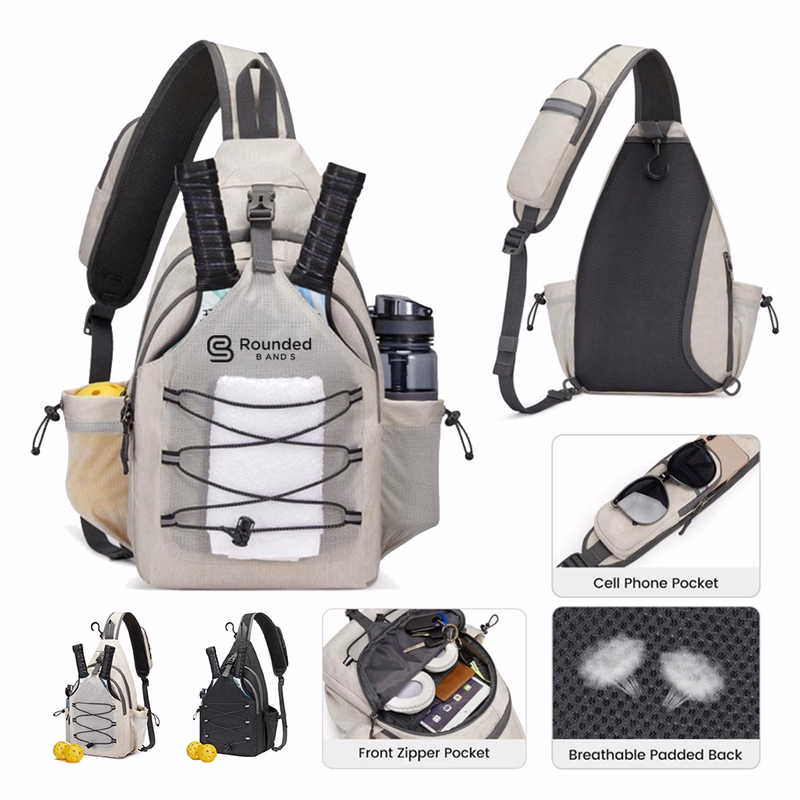 Multi-Functional Neoprene Sling Racket Bag