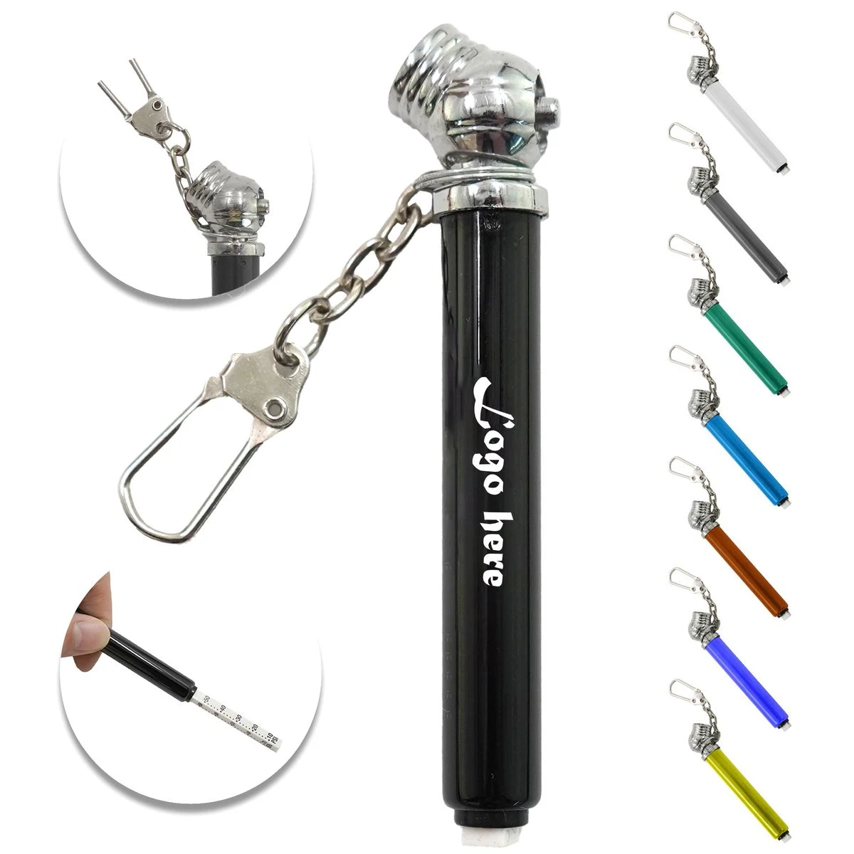 Tire Pressure Pen Keychain 1