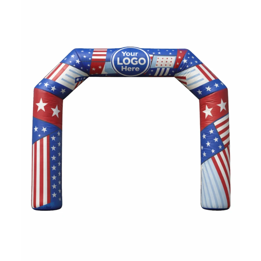 30' Cold Air Arch Hexagonal Digital Logo 1