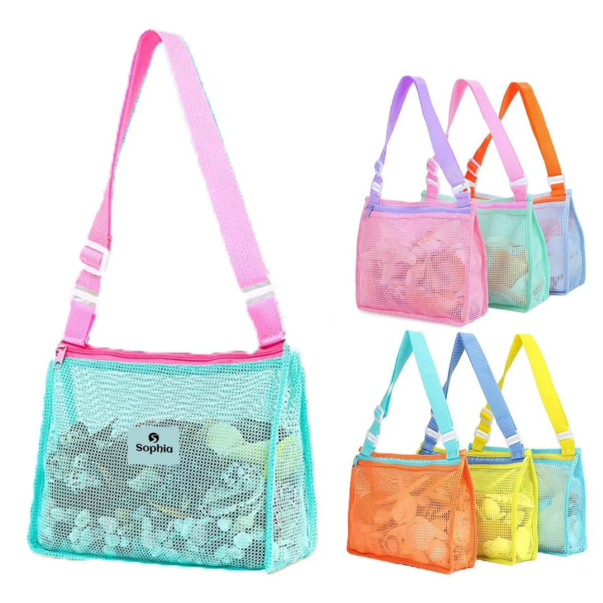 Beach Collecting Mesh Bag 1