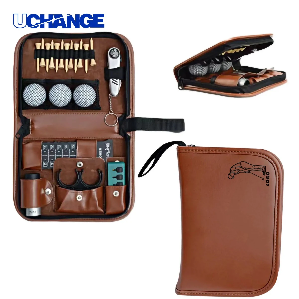 PU Golf Accessories Set Bag 1