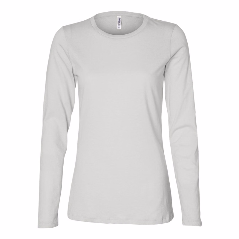 Women's Relaxed Jersey Long Sleeve Tee - 6450