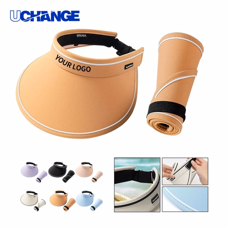 UV Protection Wide Brim Visor Hat Headwear for Outdoor Use