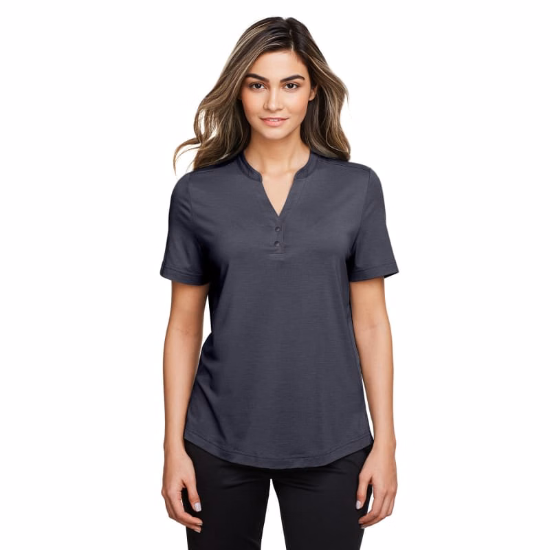 North End Ladies' Jaq Snap-Up Stretch Performance Polo