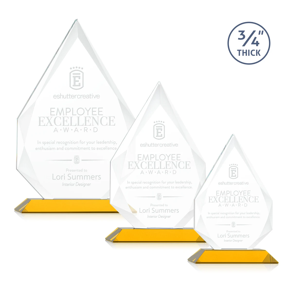 Hawthorne Award - Amber 1
