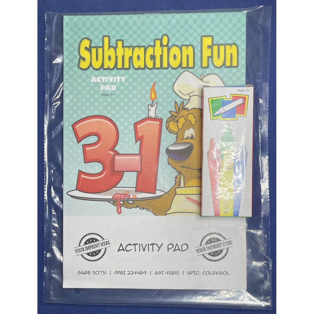 ACTIVITY PAD SET - Subtraction Fun Activity Pad Fun Pack 1