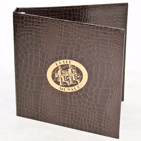 5 1/2" x 8 1/2" Book Cloth 1/2 to 2" Capacity Ring Binder