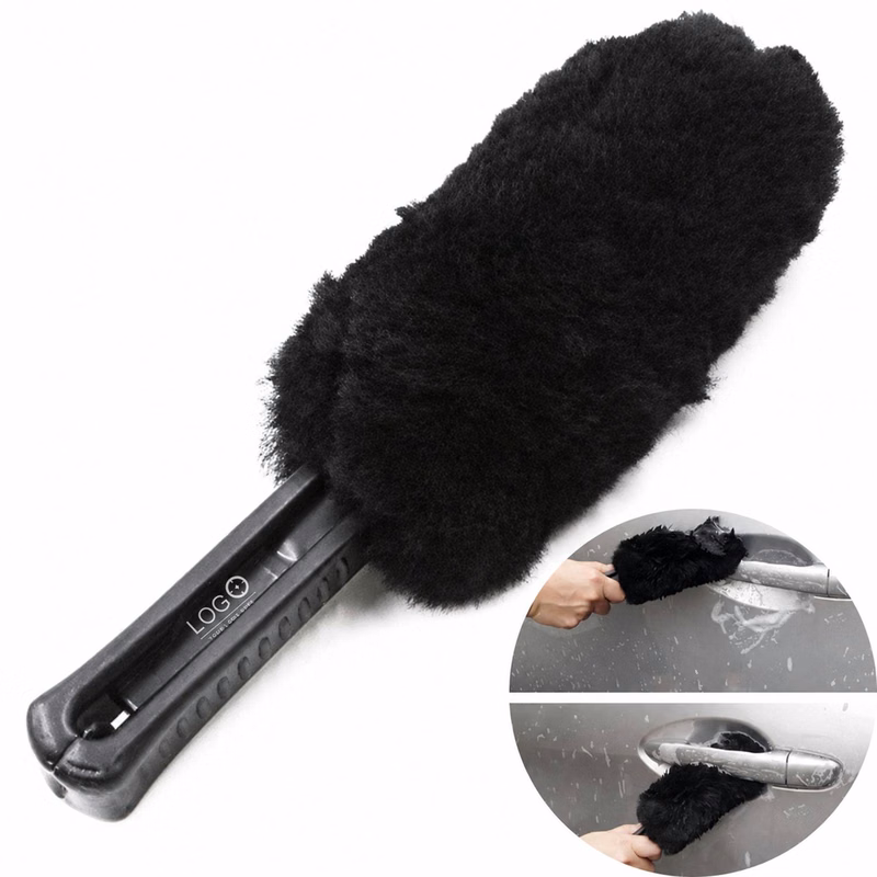Natural Wool Wheel Cleaning Brush