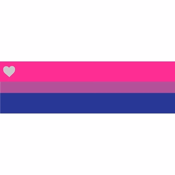 Biromantic Window Decals 3" x 10"