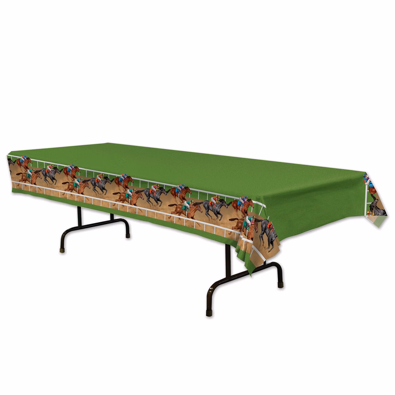 Horse Racing Table Cover