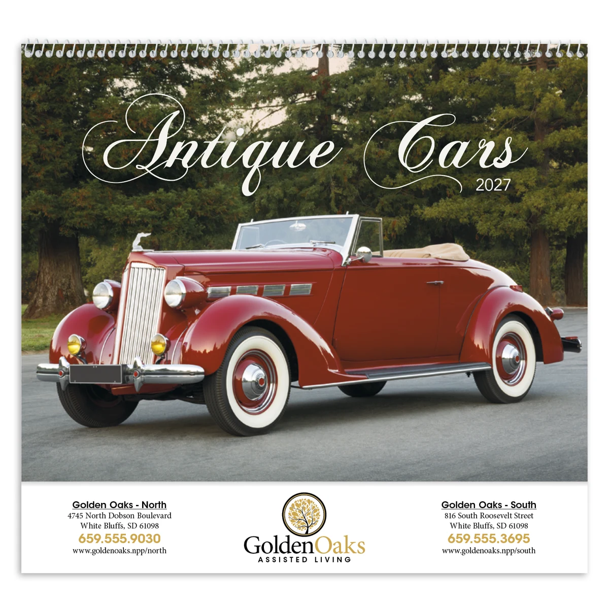 Triumph® Calendars Antique Cars Calendar 1