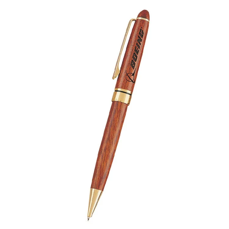 Rosewood Twist Ballpoint Pen 1