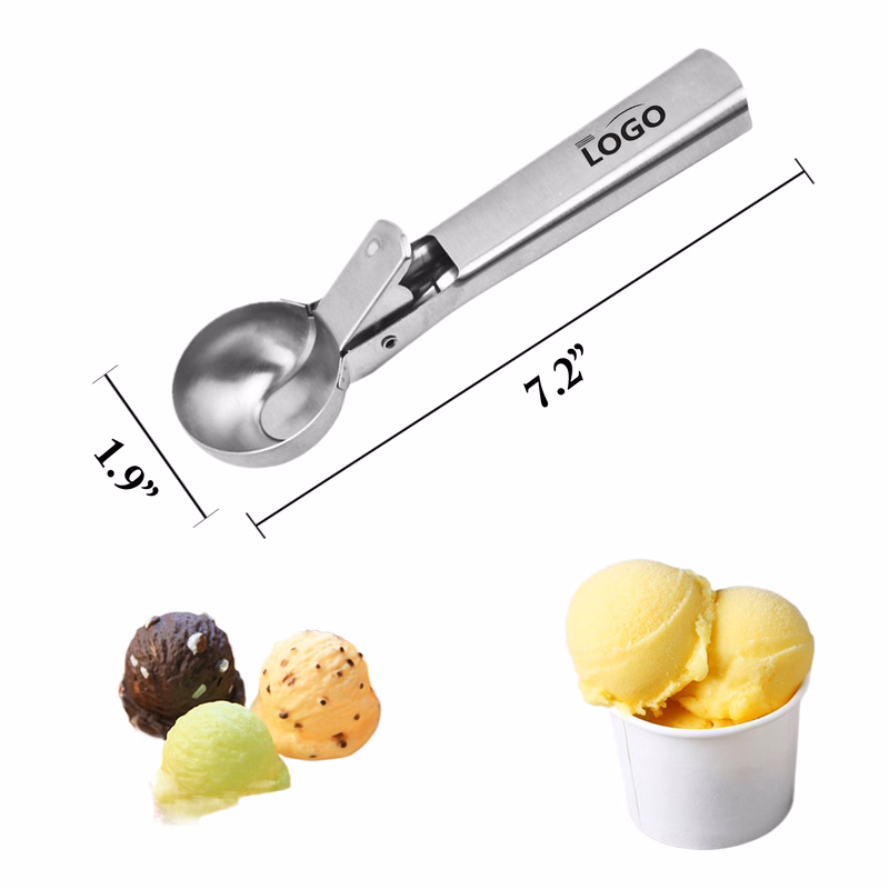 Stainless Rebound Ice Cream Scoop
