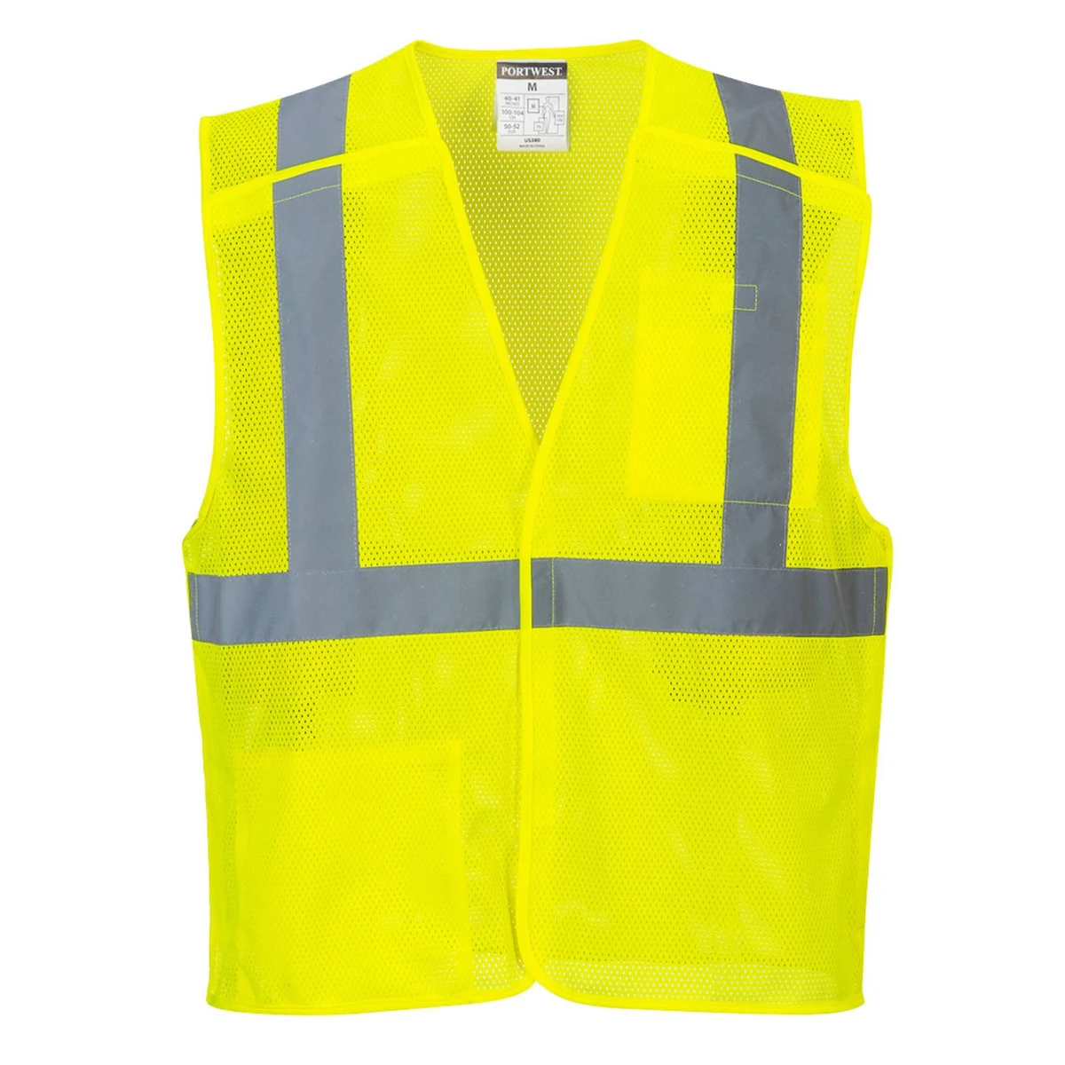 Portwest Economy Mesh Breakaway Vest 1