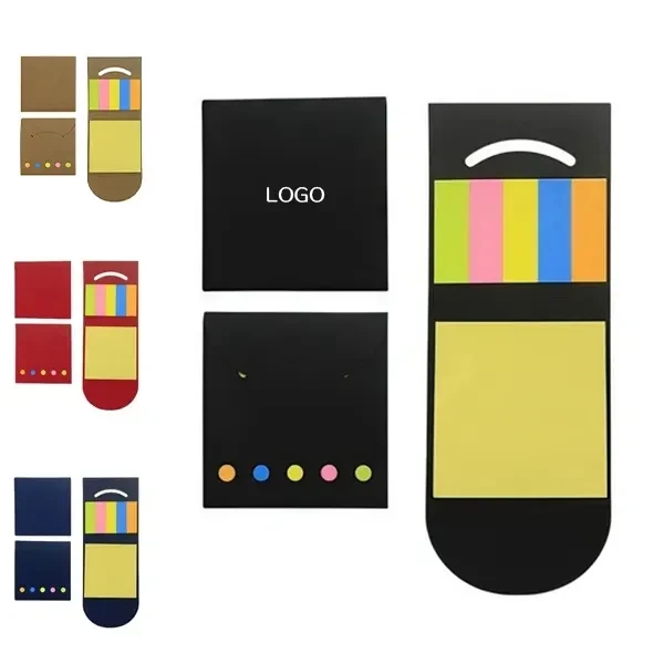 Neon Sticky Notes and Page Markers Combo Pack 1
