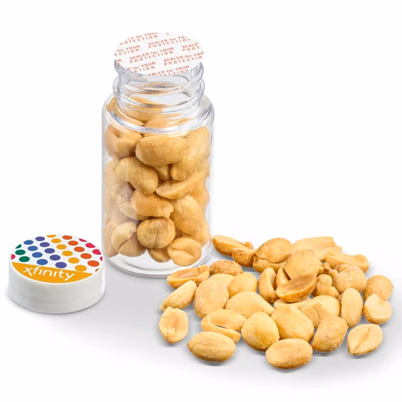 1.3 OZ JAR OF  ROASTED PEANUTS