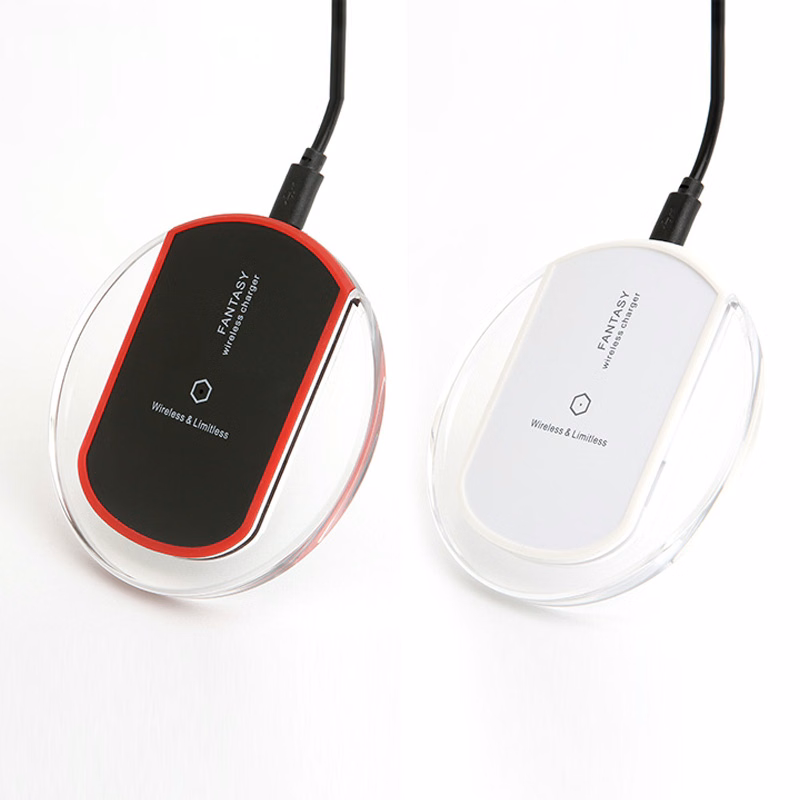 Wireless Phone Charger Qi-Certified Fast Charging Dock Pad