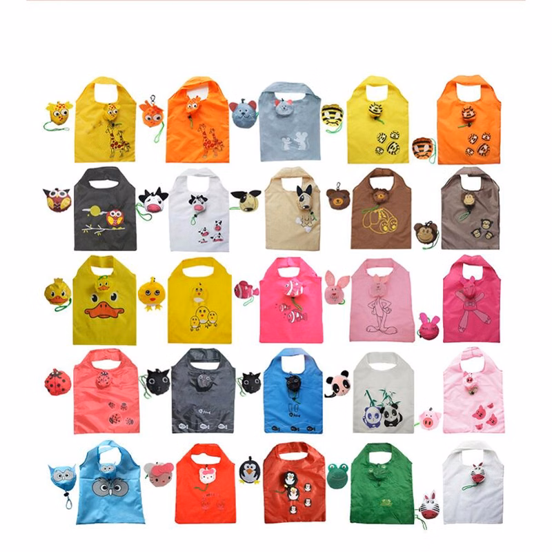 Adorable Animal-Shaped Shopping Tote