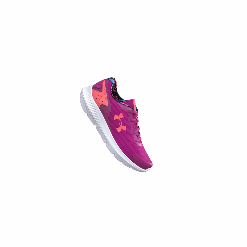 Girls' Pre-School UA Rogue 3 AL Glitter Running Shoes
