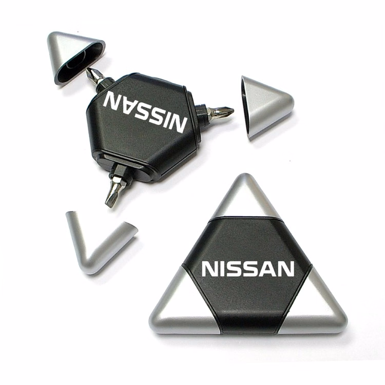 Triangle shaped screwdriver took kit