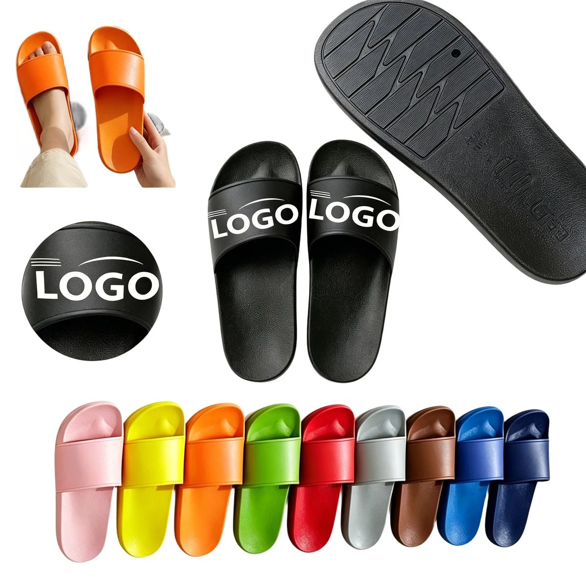 PVC Summer Beach Sandals 1