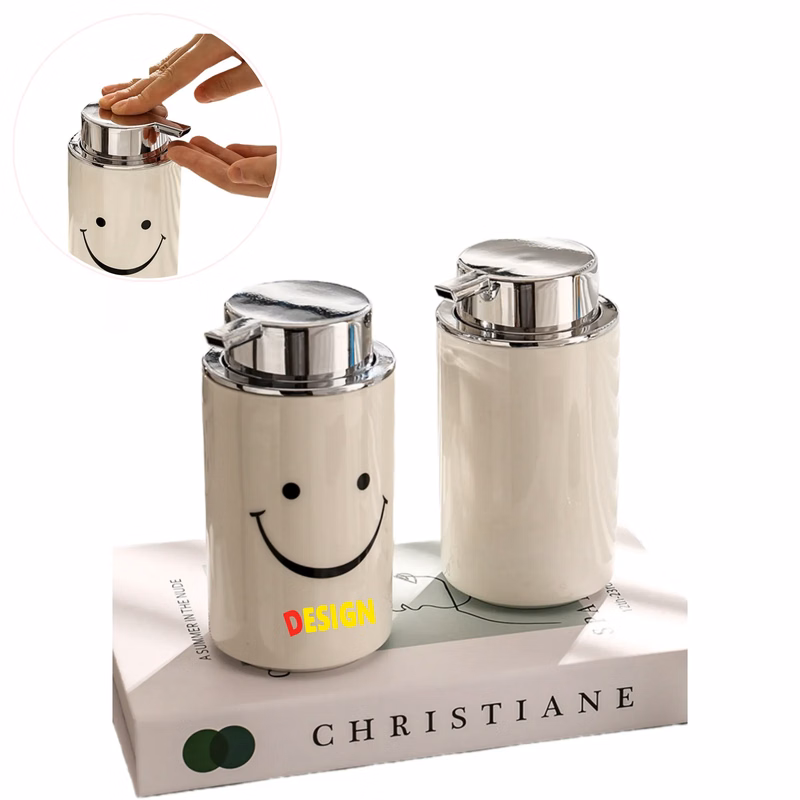 12oz Ceramic Soap Dispenser