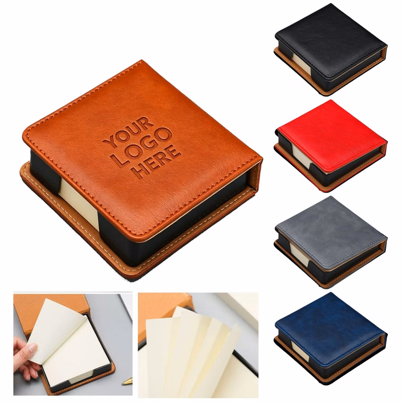 PU Cover Sticky Note Case With One Hundred &Forty Sheets