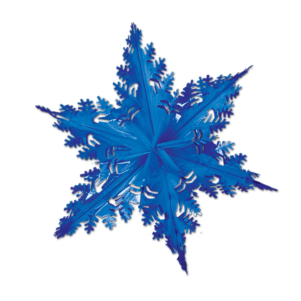 Metallic Winter Snowflake 1