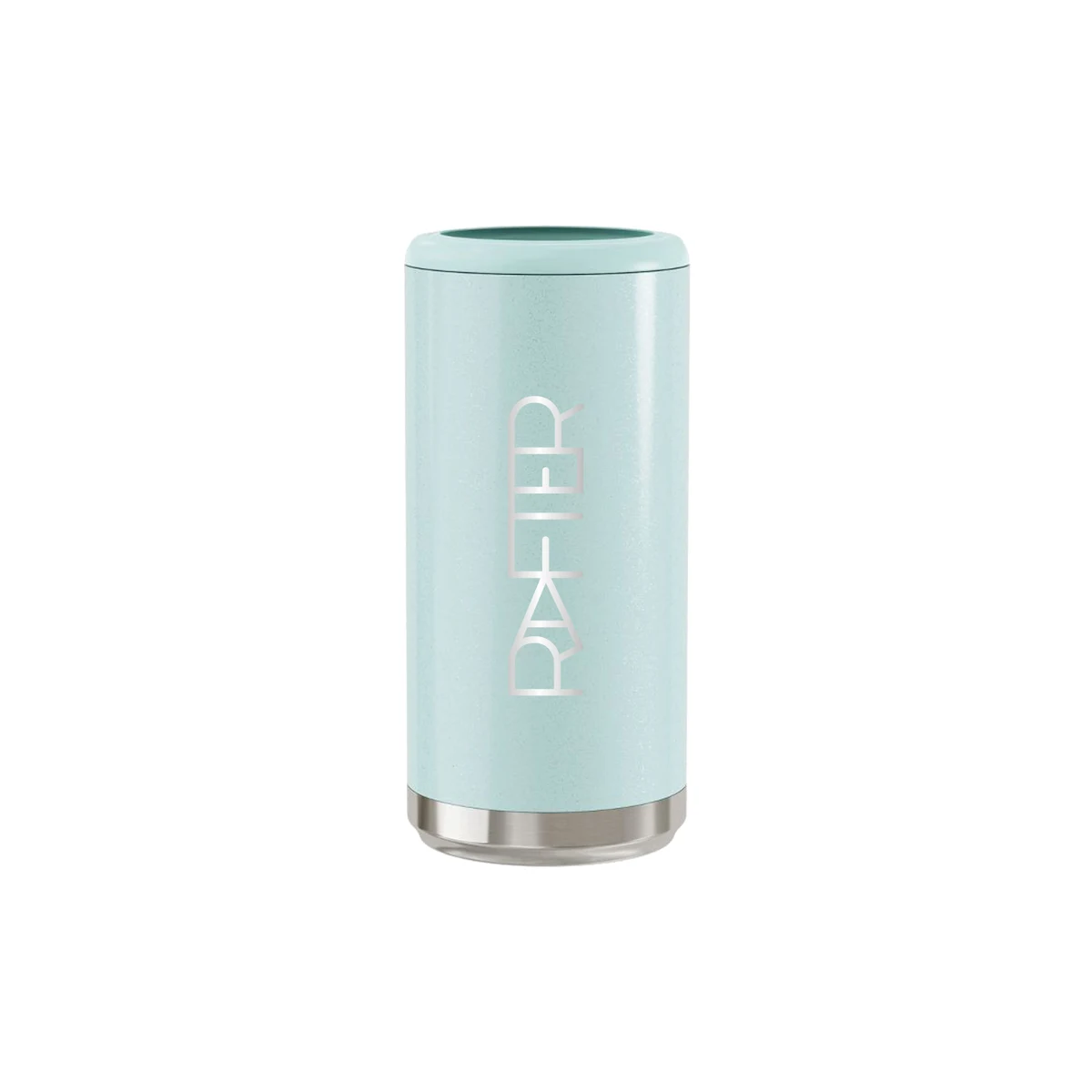 12 Oz. Glitter Sea Glass Maars Stainless Steel Skinny Can Cooler 1